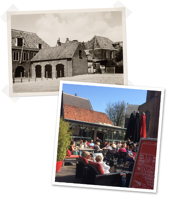 CafÃ© De Pompier aan de Groenendaal in Woerden