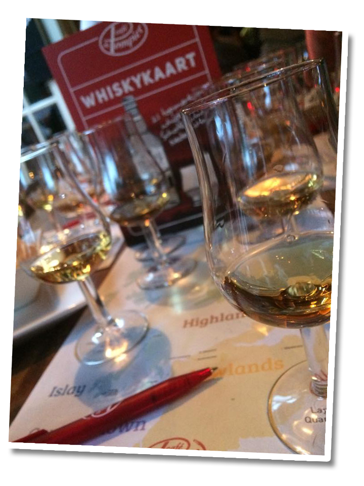 Whiskyproeverij in CafÃ© De Pompier